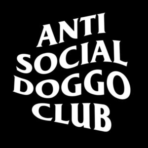 THE ORIGINAL - ANTI SOCIAL DOGGO CLUB - Womens T Design